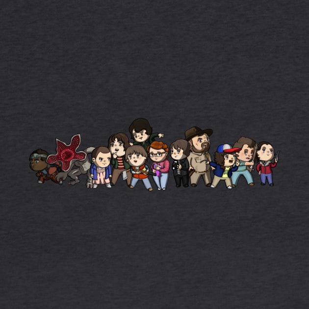 Stranger Things by zacksmithart